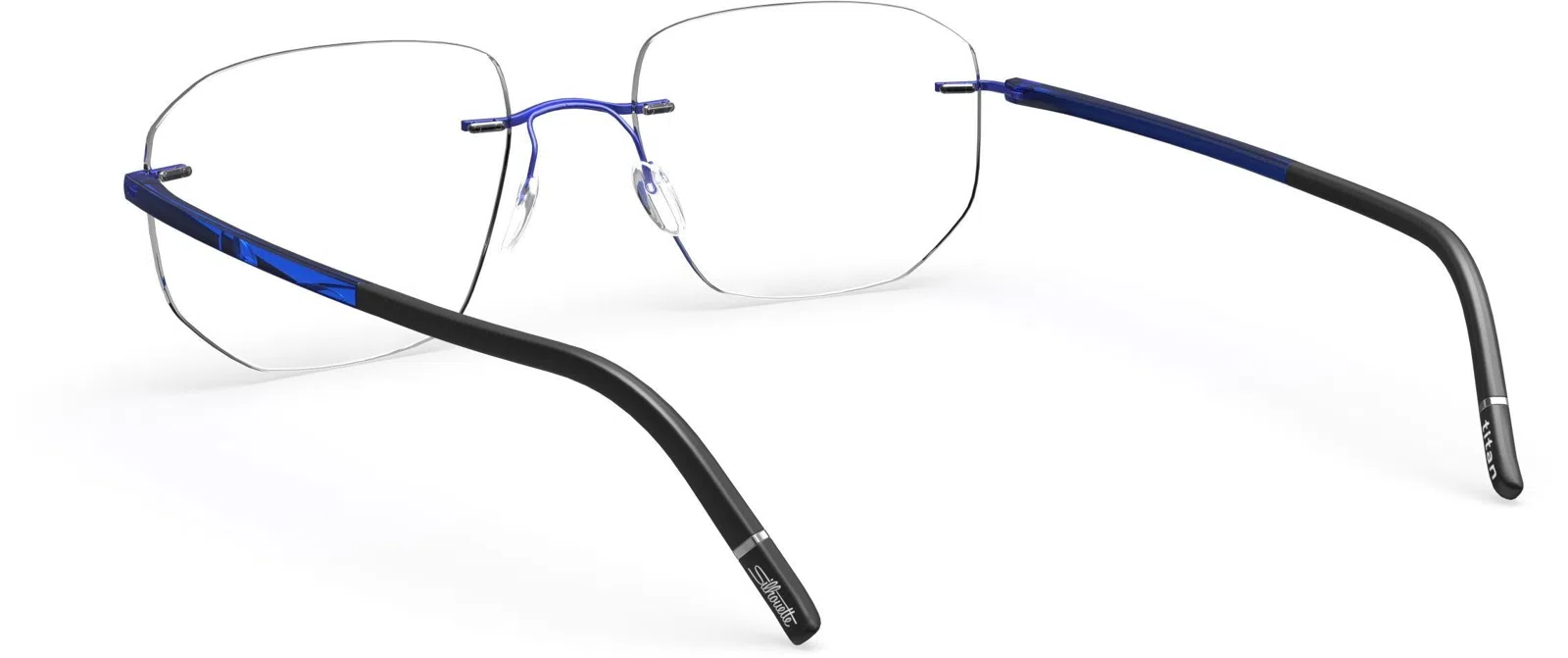 Silhouette The Wave Chassis Rimless 5567 Eyeglasses - view 70
